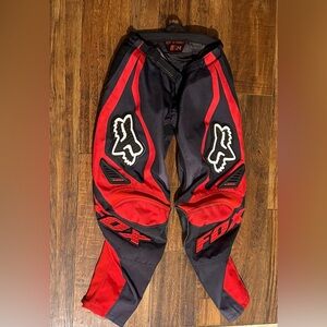 Fox 180 Series Black & Orange Motocross Pants